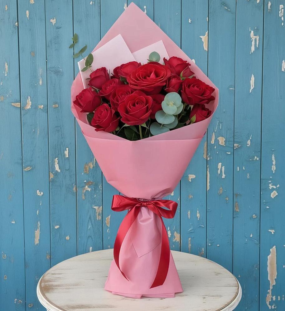 Букет цветов из: Розы в Горшечное