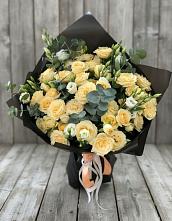 Букет цветов из:  Розы и Лизиантусы #REPLACE_PRED# Горшечное