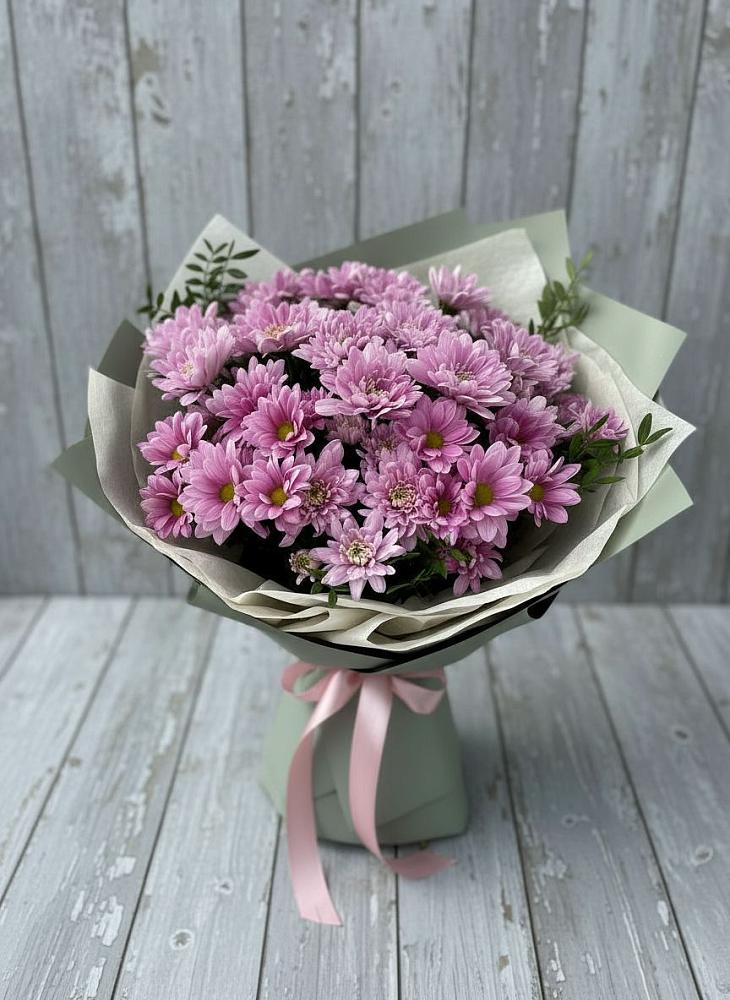 Букет цветов из: Хризантемы в Горшечное