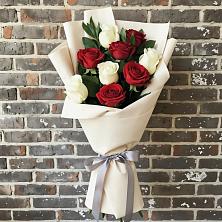 Букет цветов из:  Розы в Горшечное