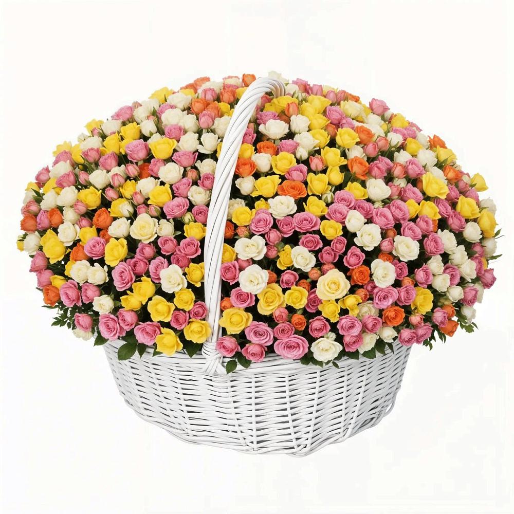 Премиум букет из: Розы в Горшечное