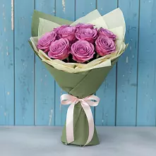 Букет Розы Фёрст Леди в Горшечное