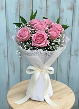 Букет цветов из:  Розы в Горшечное