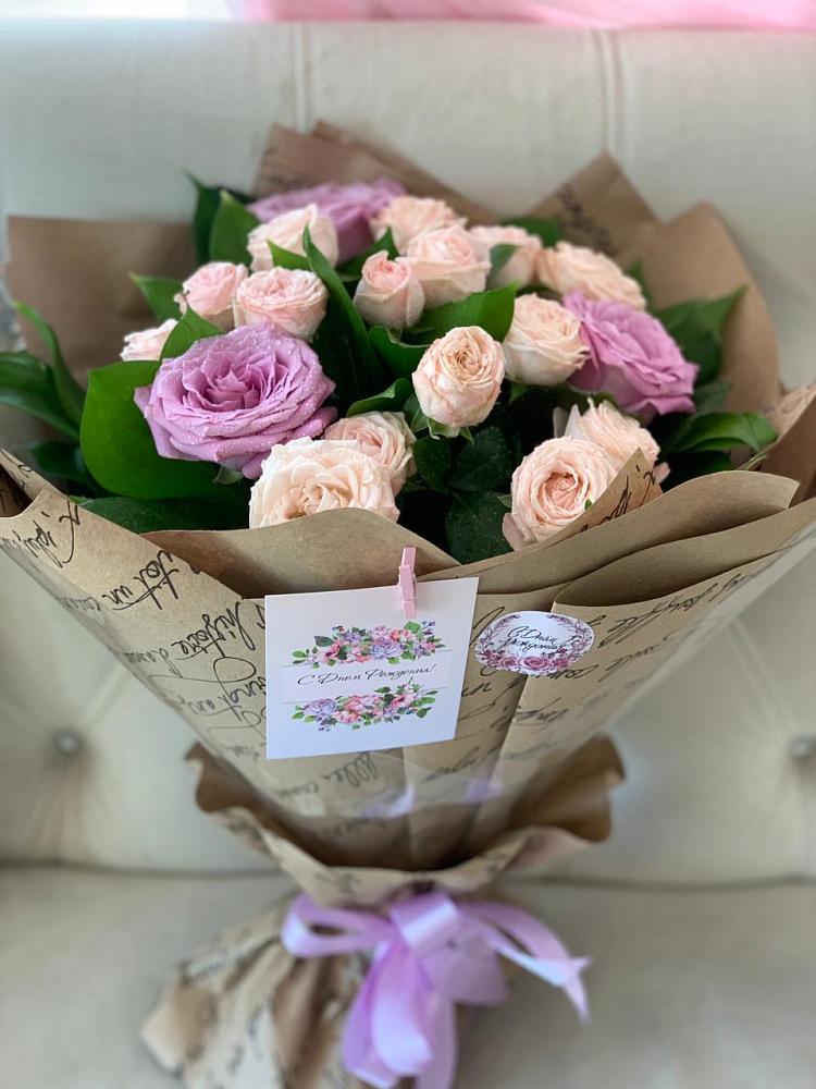 Букет цветов из: Розы в Горшечное