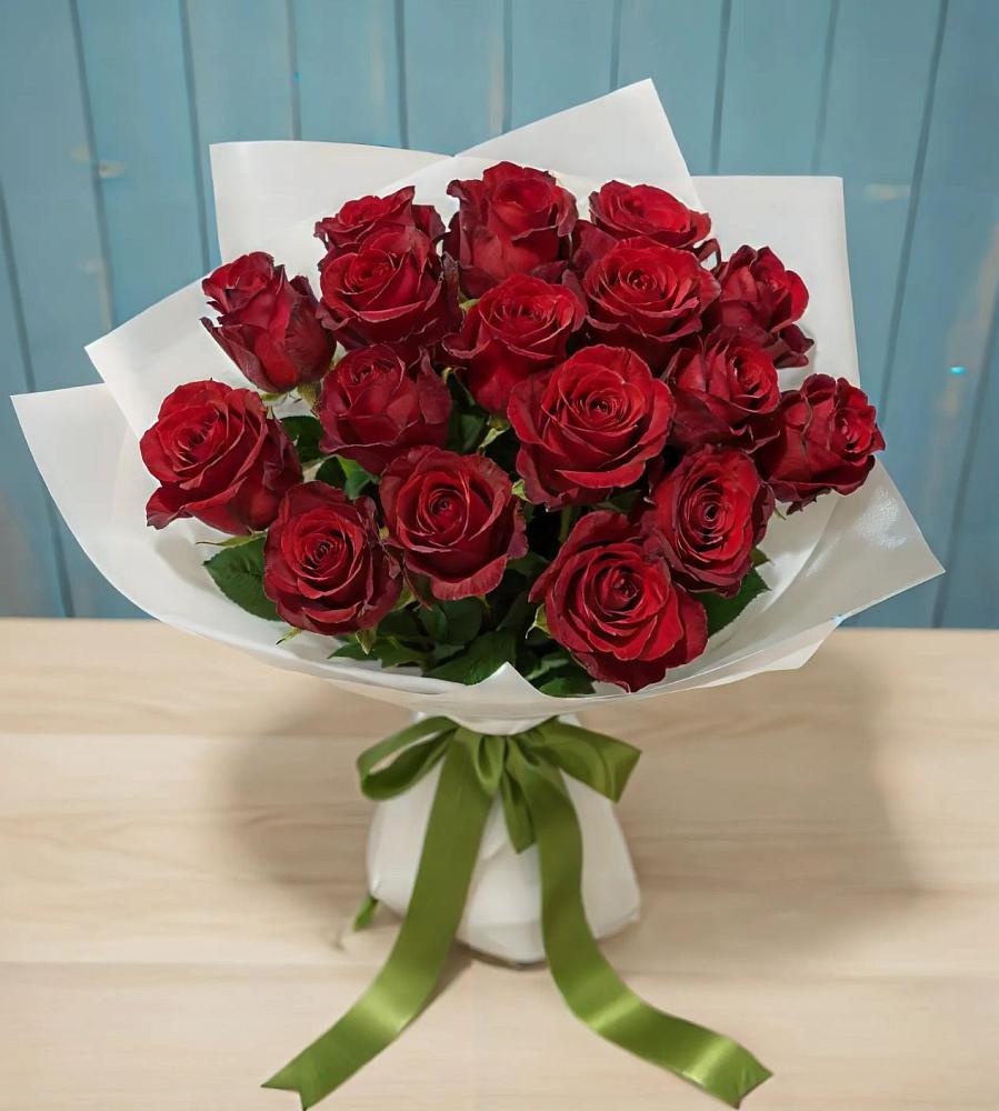Букет Красные розы в Горшечное