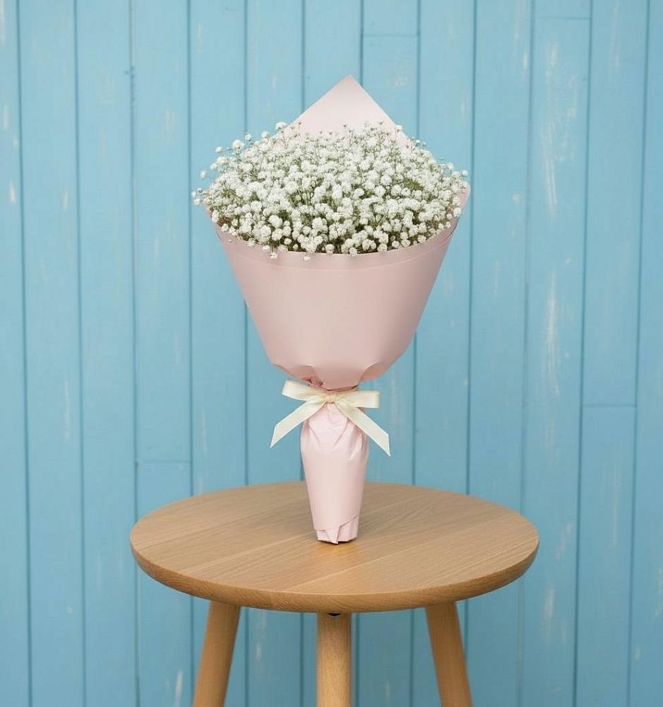 Букет цветов из: Гипсофила в Горшечное