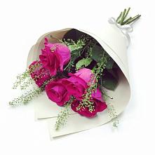 Букет цветов из:  Розы в Горшечное