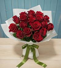 Букет Красные розы в Горшечное
