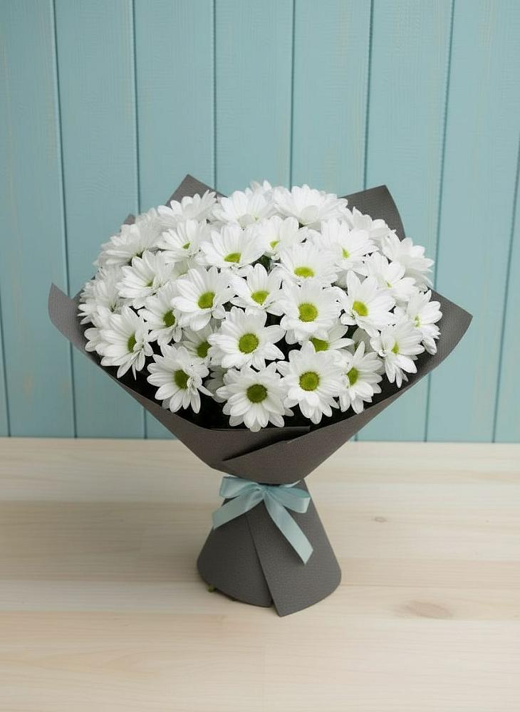 Букет цветов из: Хризантемы в Горшечное