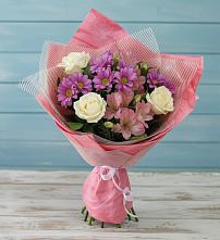 Букет цветов из:  Герберы в Горшечное