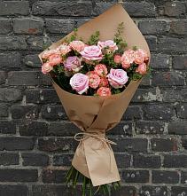 Букет цветов из:  Розы #REPLACE_PRED# Горшечное