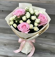 Букет цветов из:  Розы #REPLACE_PRED# Горшечное