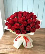 Букет 29 Красных роз в Горшечное