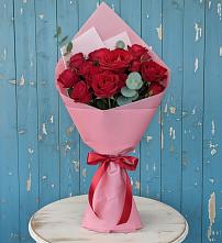 Букет цветов из:  Розы в Горшечное