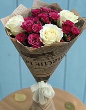 Букет цветов из:  Розы в Горшечное
