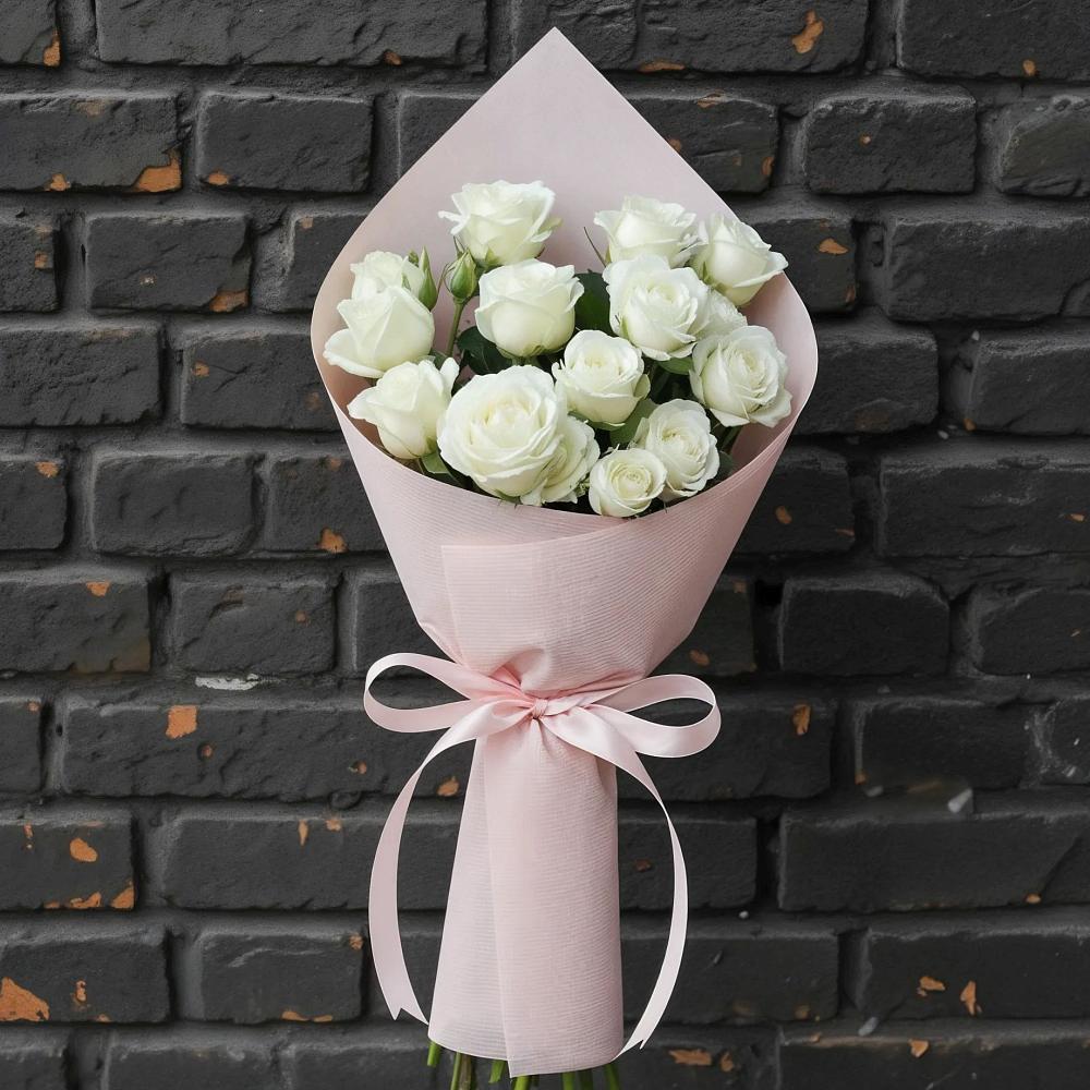 Букет цветов из: Розы в Горшечное