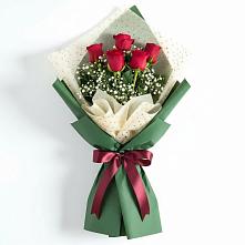 Букет цветов из:  Розы в Горшечное